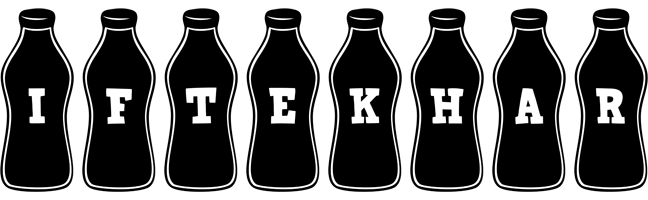 Iftekhar bottle logo