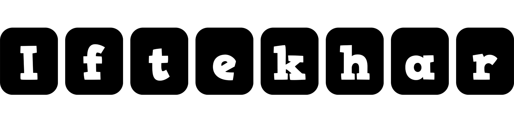 Iftekhar box logo
