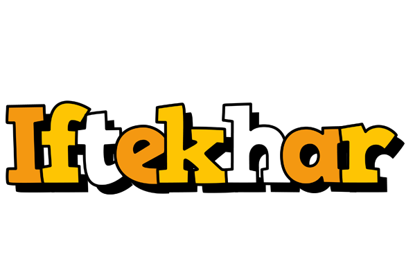 Iftekhar cartoon logo