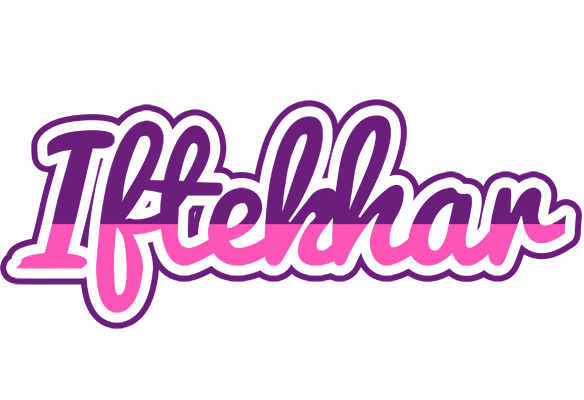 Iftekhar cheerful logo