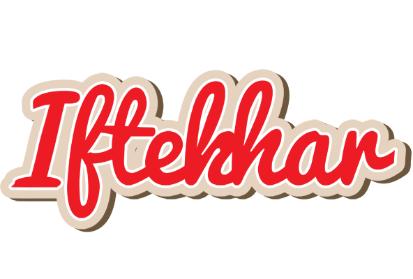Iftekhar chocolate logo