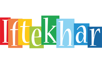 Iftekhar colors logo