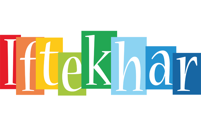 Iftekhar colors logo