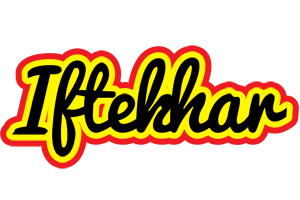 Iftekhar flaming logo