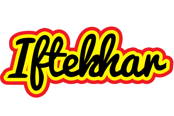 Iftekhar flaming logo