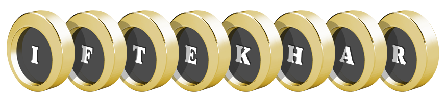 Iftekhar gold logo