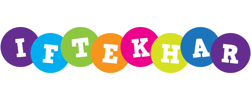 Iftekhar happy logo