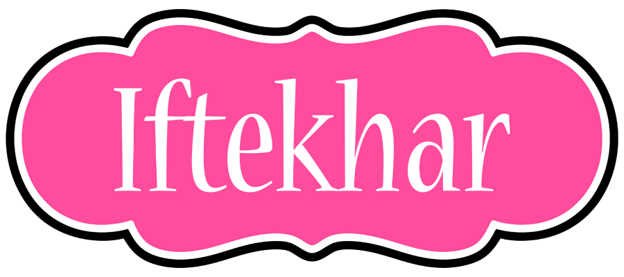 Iftekhar invitation logo