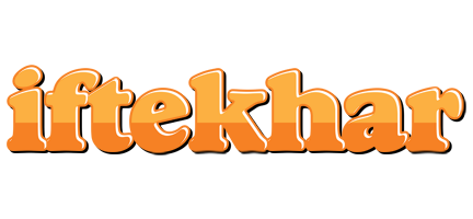 Iftekhar orange logo