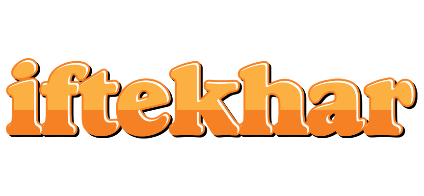 Iftekhar orange logo