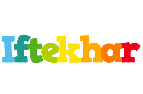 Iftekhar rainbows logo