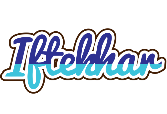 Iftekhar raining logo