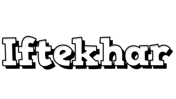 Iftekhar snowing logo