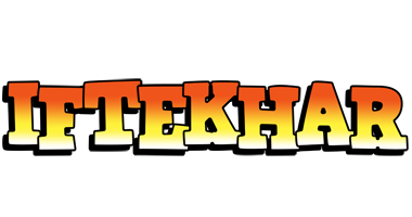 Iftekhar sunset logo