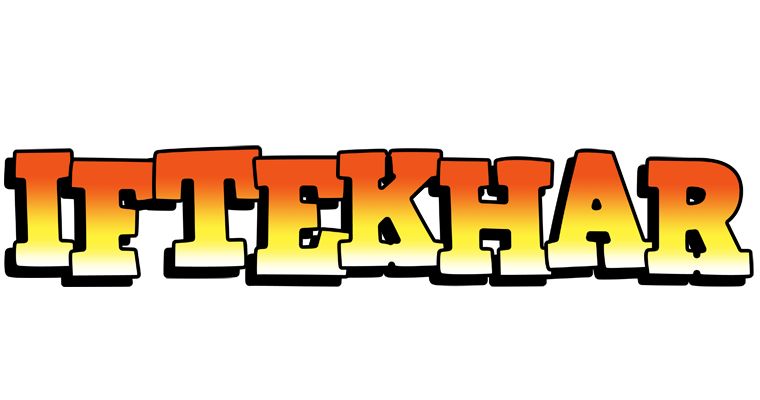 Iftekhar sunset logo