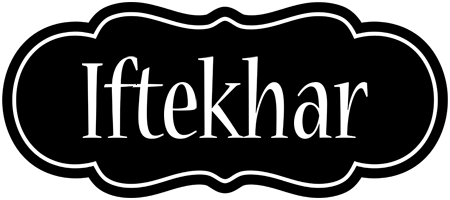 Iftekhar welcome logo