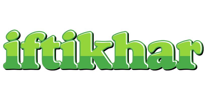 Iftikhar apple logo