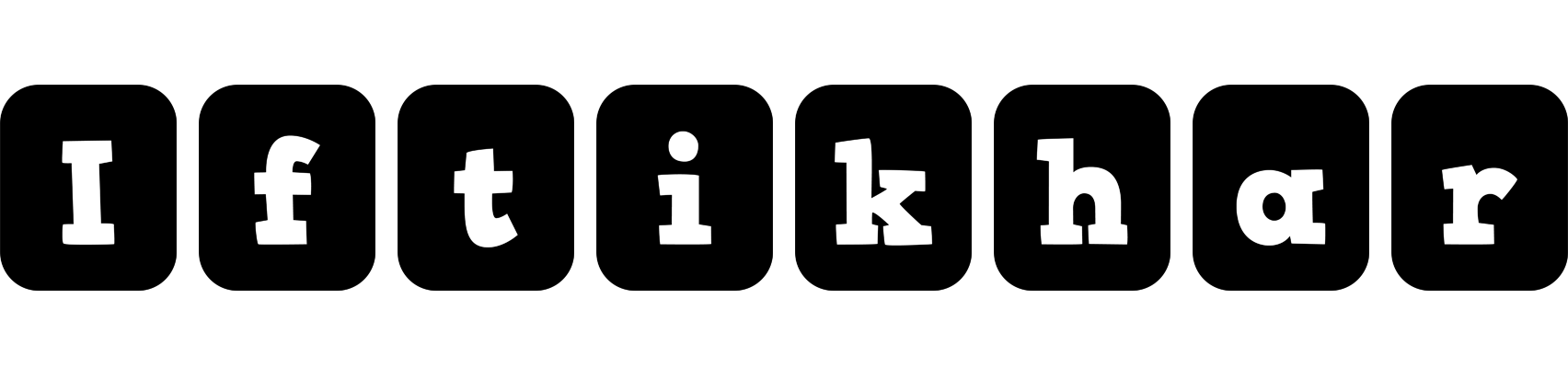 Iftikhar box logo