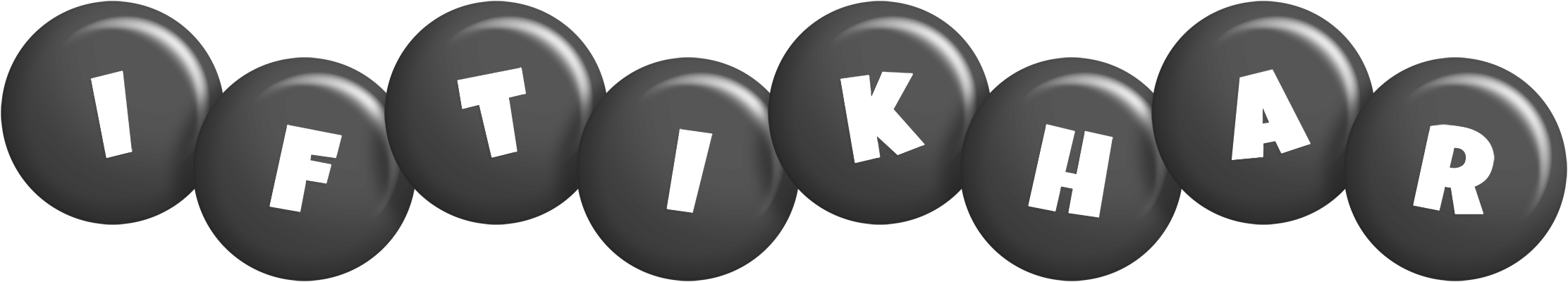 Iftikhar candy-black logo