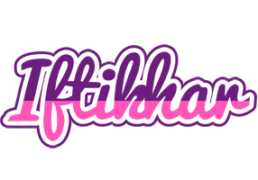 Iftikhar cheerful logo