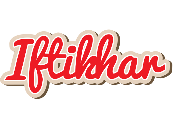 Iftikhar chocolate logo