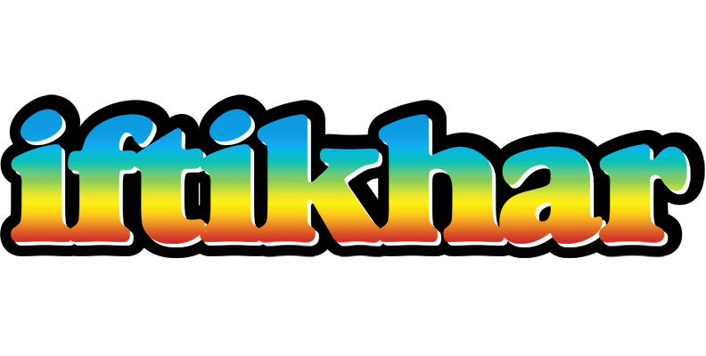 Iftikhar color logo