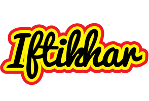 Iftikhar flaming logo