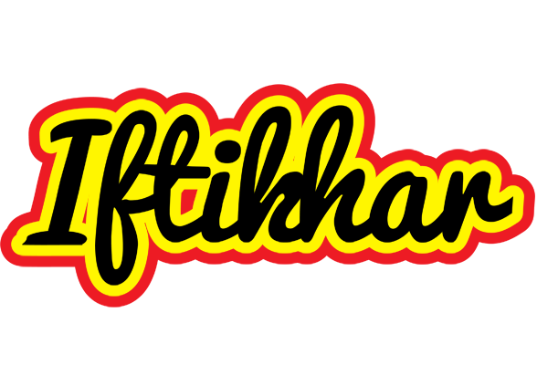 Iftikhar flaming logo