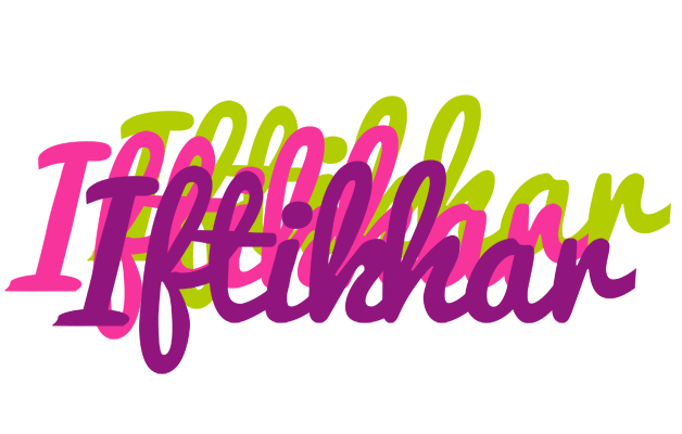 Iftikhar flowers logo