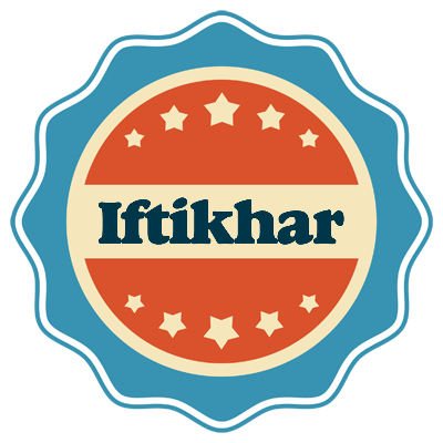 Iftikhar labels logo