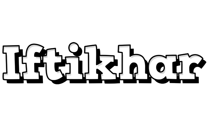 Iftikhar snowing logo