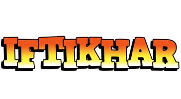 Iftikhar sunset logo