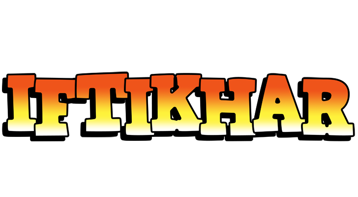 Iftikhar sunset logo