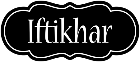 Iftikhar welcome logo