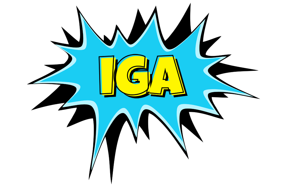 Iga amazing logo
