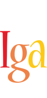 Iga birthday logo