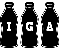 Iga bottle logo