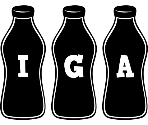 Iga bottle logo