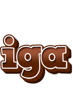 Iga brownie logo