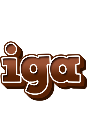 Iga brownie logo