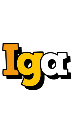 Iga cartoon logo