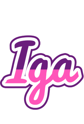 Iga cheerful logo