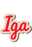 Iga chocolate logo