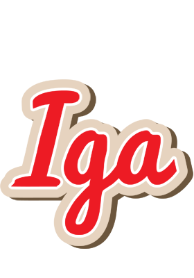 Iga chocolate logo