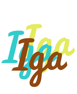 Iga cupcake logo