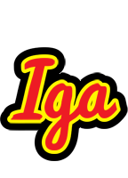 Iga fireman logo