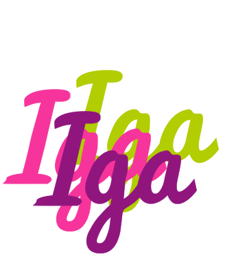 Iga flowers logo