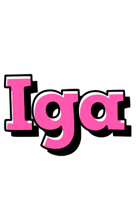 Iga girlish logo
