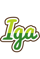 Iga golfing logo