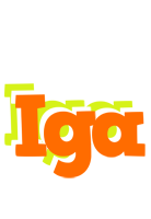 Iga healthy logo